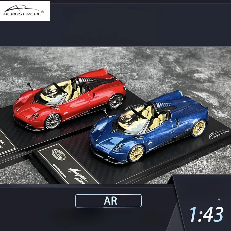 

1:43 Pagani Huayra, сын ветра, модель машины из сплава с открытым верхом, литые под давлением, коллекционные детали, игрушки для мальчиков, детские праздничные подарки