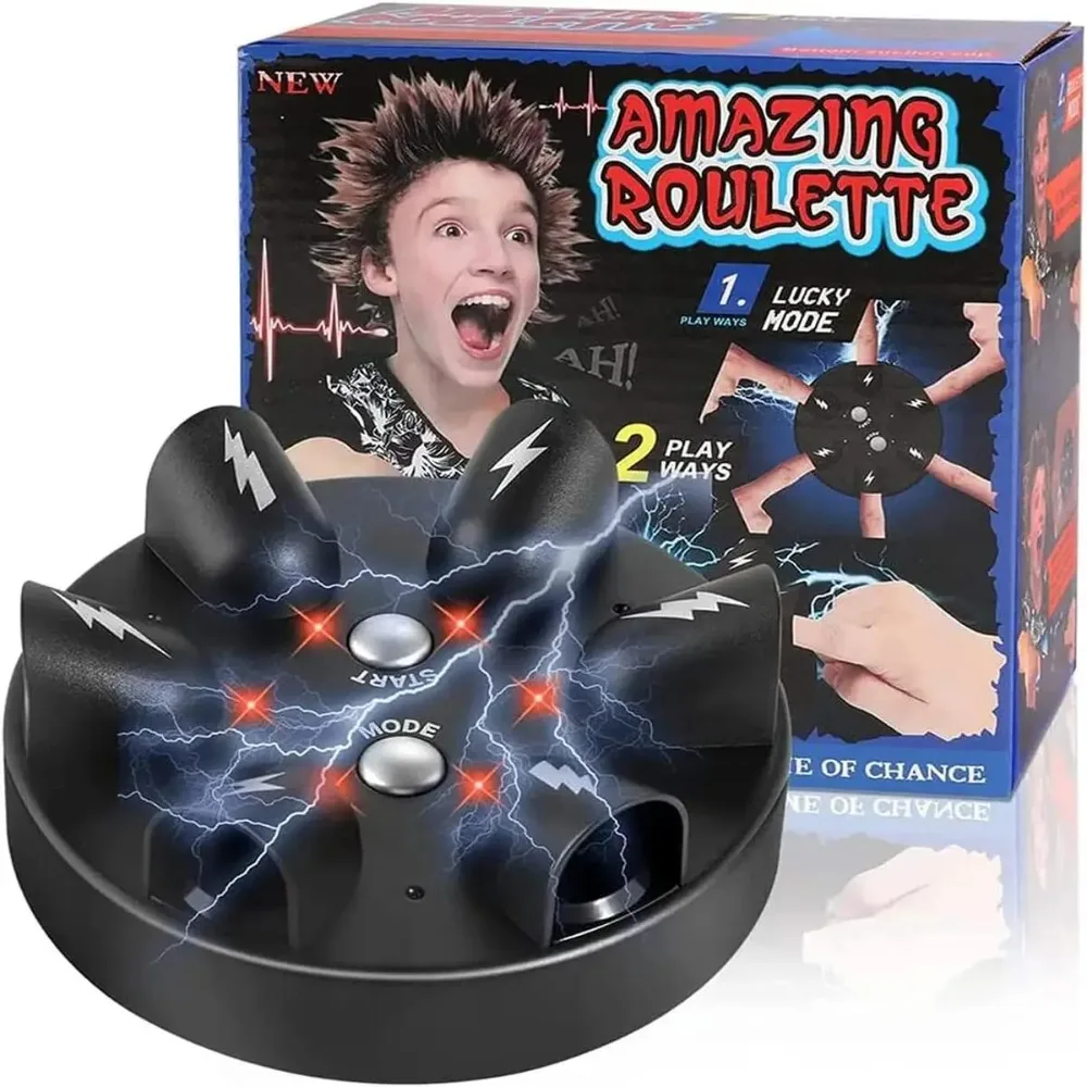 

Micro Electric Shock Finger Creative Trick Party Interactive New Unique Stress Relieving Toy