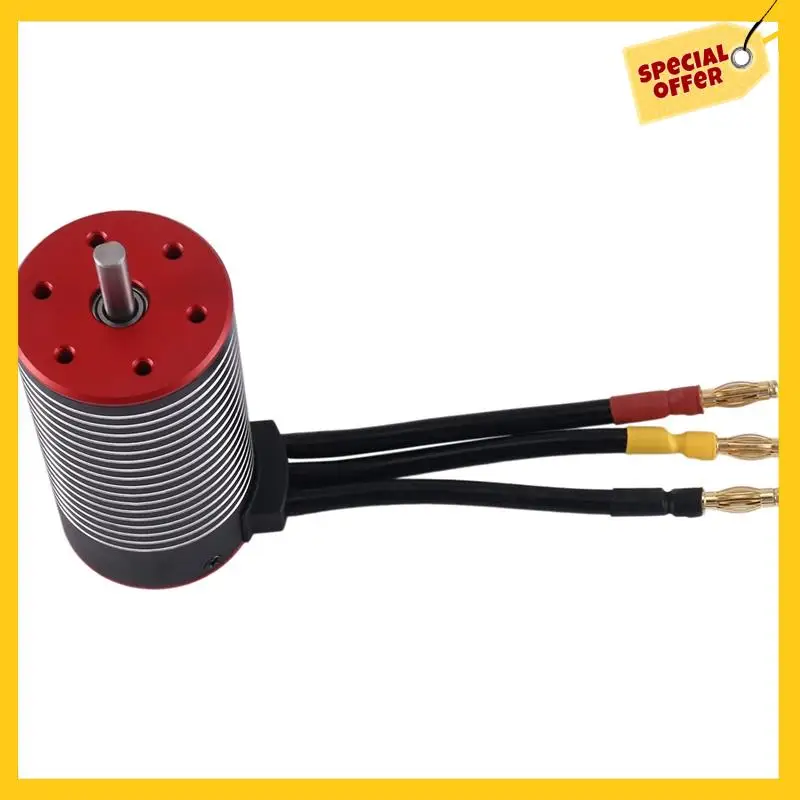 ABDE-3670 Бесщеточный двигатель 1900KV 2650KV 2850KV для 1/8 1/10 1/12 1/14 RC Car Drift Racing Off-Road Monster Truck