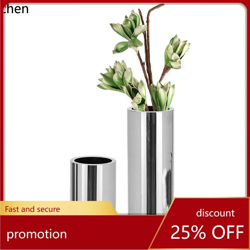 

Металлическая ваза-шар ZML в стиле интернет-селебрити для гостиной и обеденного стола, для цветочных композиций, декоративный сосуд для цветов