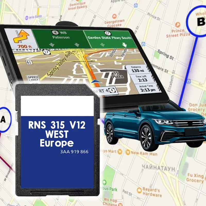Az V12 Sat Nav Eu W…