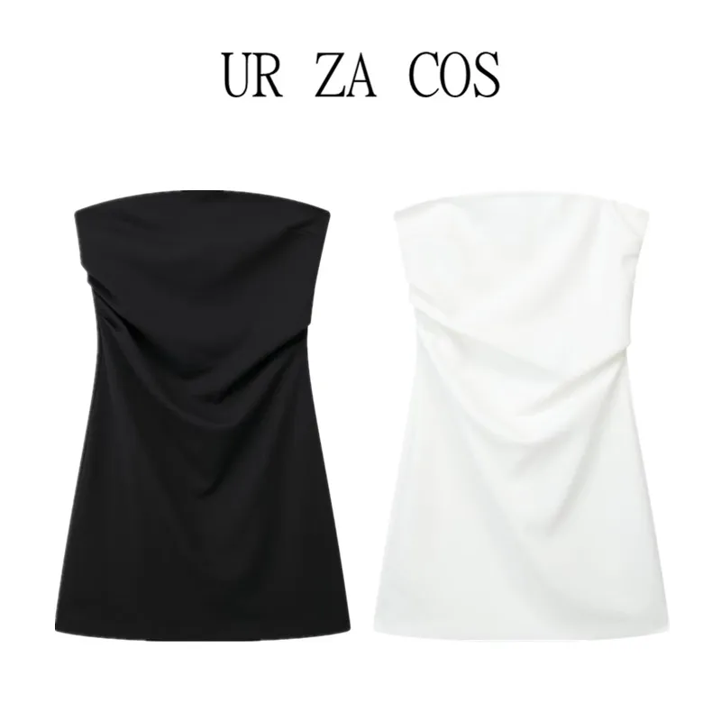 Faionable ort Strapl Dr Jupe ort taille haute polyvalente Dr pour femme, couleur pure, pour les déplacements, été...