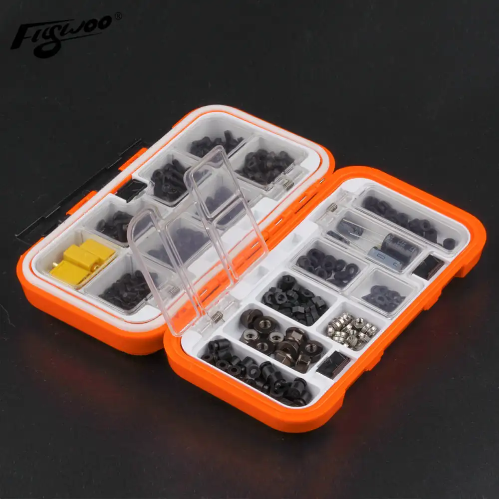Flywoo M3 M2 Hardware Pack FPV Drone Building Includes Motor Nuts Screws Capacitors Nylon Gaskets Rubber Damping Rings Repair