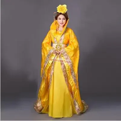 Ancient China Tang Song costume imperial concubine Queen Classical Dance dress Princess stage performance photo studio Outfit