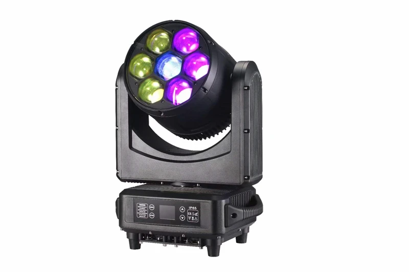 4 pieces Outdoor Waterproof Moving Head 7x60W 4in1 RGBW led zoom beam wash moving head light with Pixel effect