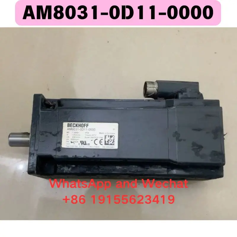 Used AM8031-0D11-0000 electrical machinery Functional test OK