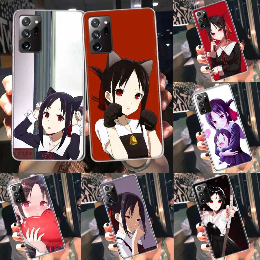 Kaguya sama Love Is War Phone Case For Samsung Note 20 Ultra 10 9 8 A05S A15 A25 A35 A55 M11 M12 M21 M30S M31 M32 M51 M52 A90