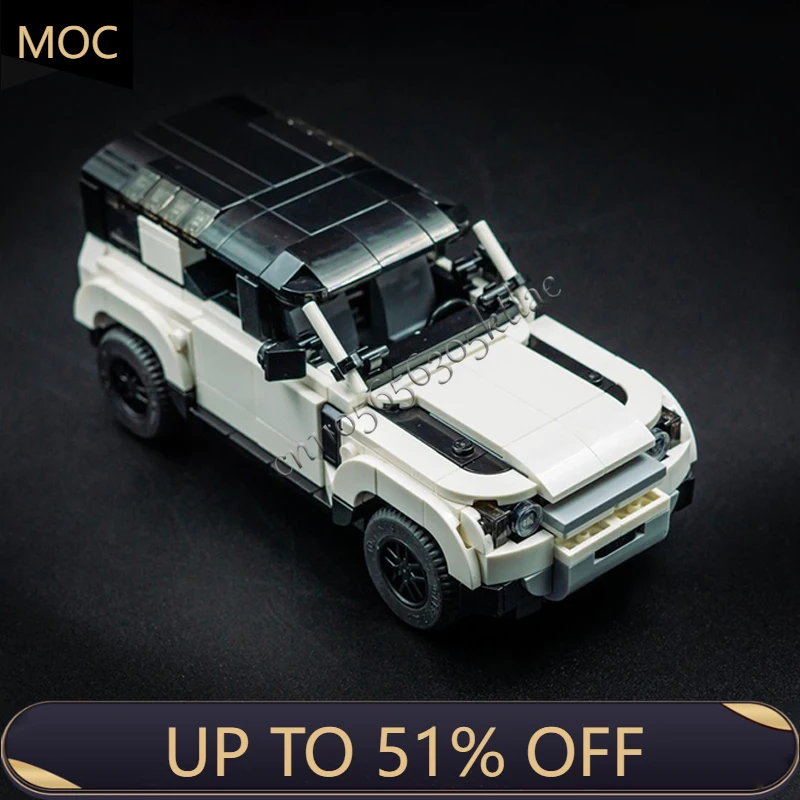 

471 PCS MOC City Car Large Luxury SUV Model Technology Building Blocks Creative For Children Toys Unforgettable Birthday Gifts