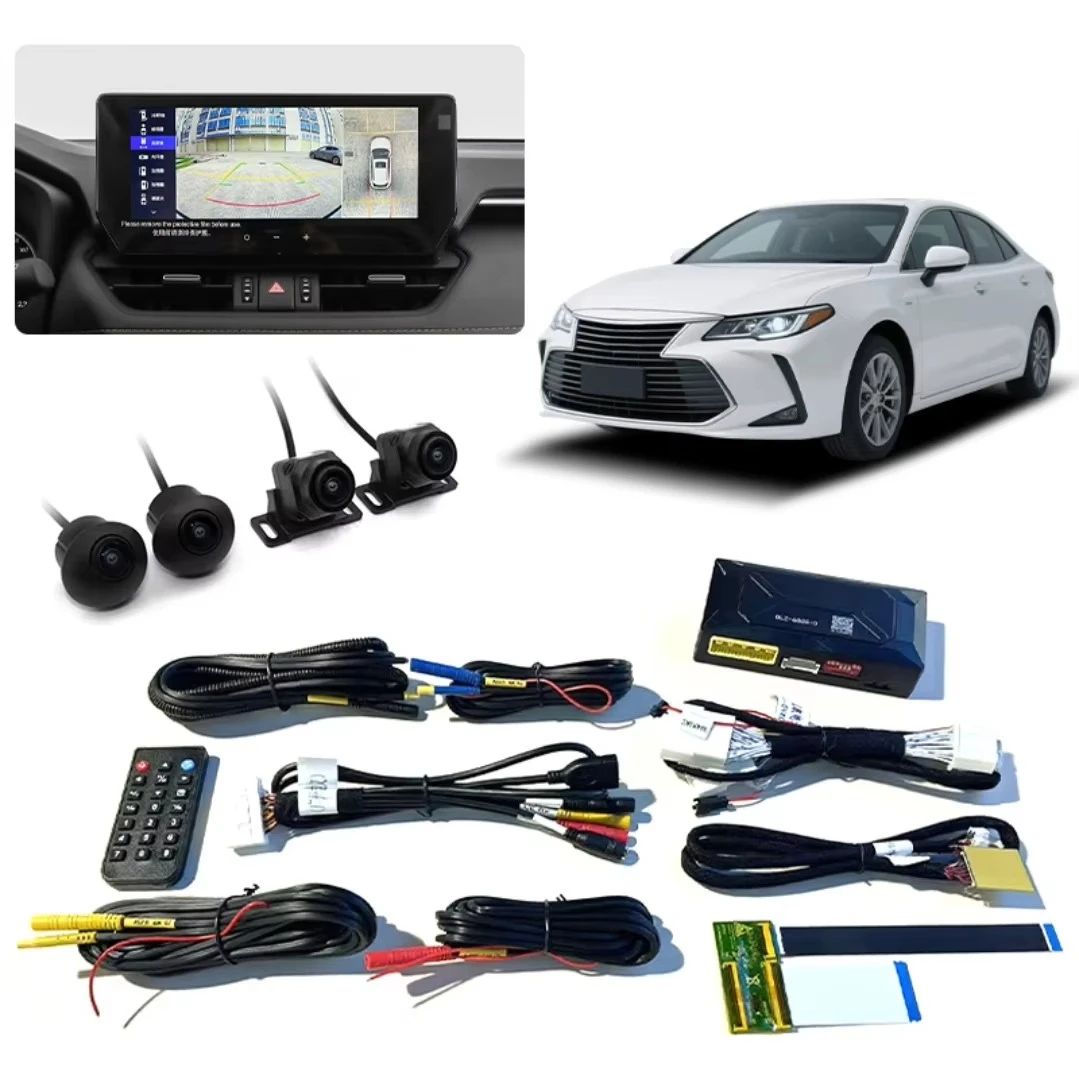 High Quality AHD 1080P AI Car 360 Degree Panorama Camera Bird Panoramic Dash Cam With 12MP Pixel For Toyota And Other Models