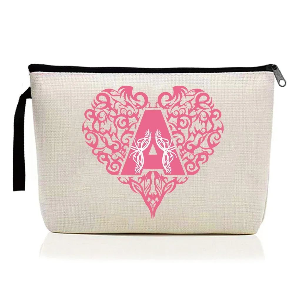 Cosmetic Bag Women's Makeup Bags Toiletries Organizer Waterproof Female Storage Bags Love Letter Printing Series 2026 New 5