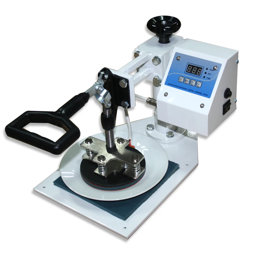 Topjlh Wholesale HOT SALE Plate Heat Press Machine Best Sublimation Transfer Printing 8 10 inch Round Ceramic Plate Stock image 2