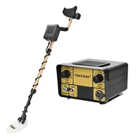 TEKPOINT-2 High Sensitivity Underground Metal Detector Gold Digger Treasure Hunter Metal Finder Treasures Hunting Silver Fin