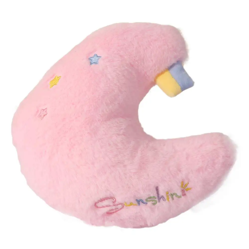 PP Cotton Star Moon Plush Toy Soft Girl Heart Moon Star Shaped Plushie Doll Comfortable Fluffy Plush Star Moon Stuffed Toy