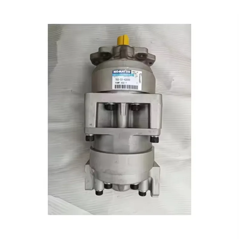 

Hydraulic Gear Pump 705-53-42000 For Komatsu Loader WA600-1 WA600-3 WD600-3