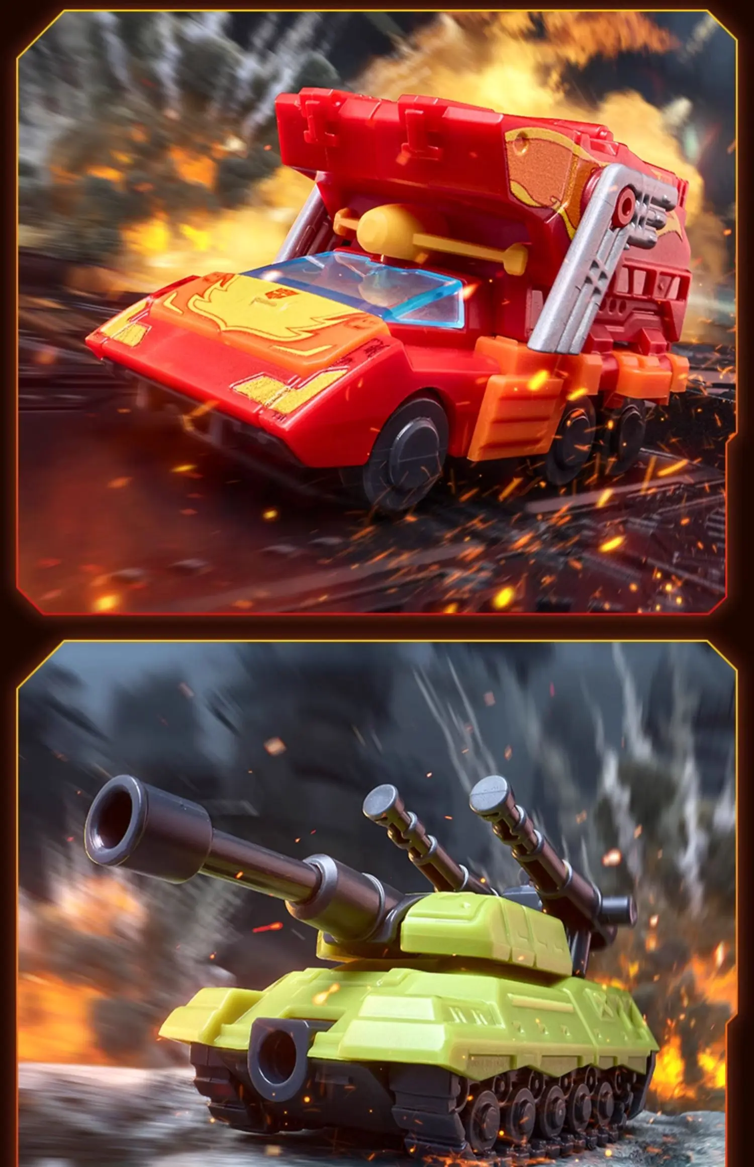 Blokees Transformers Bausteine Defender Version Optimus Prime Bumblebee Roboter Cartoon Anime Transformation Sammlung Spielzeug – Detail 34