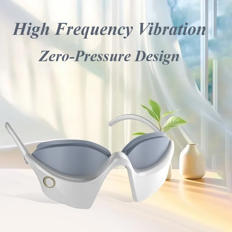 Przenośny masażer do oczu, ładowalny masażer oczu z funkcją ciepła, urządzenie do masażu oczu, wibrator, masażery na cienie pod oczami