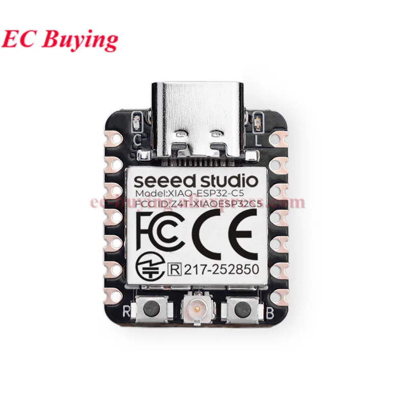 5Pcs/1pc Seeed Studio XIAO-ESP32-C5 2.4GHz 5GHz Dual Band Wi-Fi 6 Ble 5 IEEE Zigbee Thread RISC-V IOT Development Board Module
