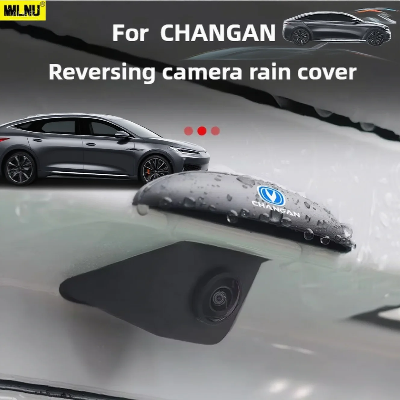

Accessories For CHANGAN S07/L07 2025/2024 Reverse Camera Rain Shield Premium ABS,Clear Vision、Scratch-Resistant,2022-2023