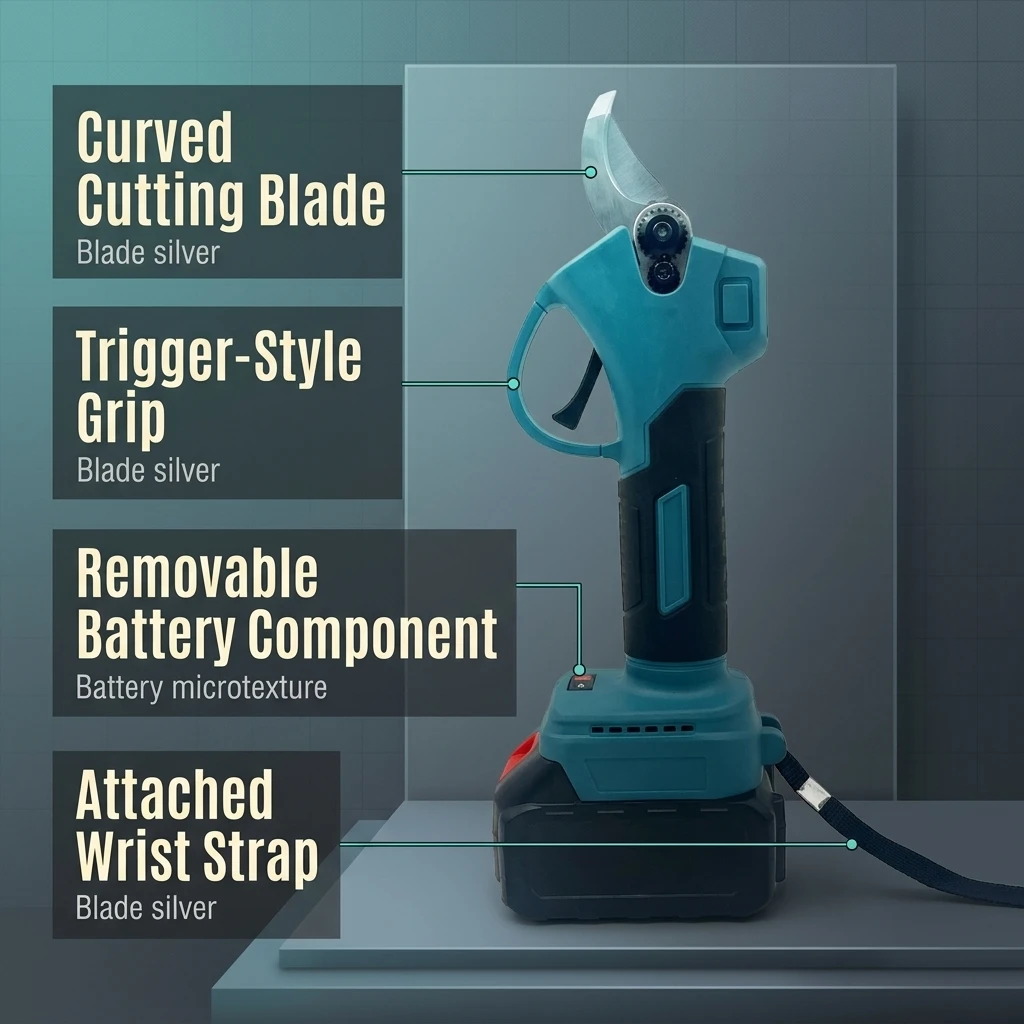 กรรไกรตัดแต่งกิ่งไฟฟ้าไร้แปรงถ - Power Tools Garden บทวิจารณ์และราคา