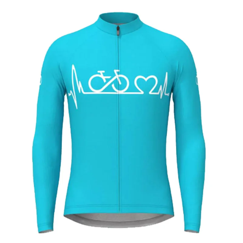 Fashion Cycling Jersey Men Mountain Bike Wear 2023 Summer Cycling Clothing Long Bicycle Cycling Shirts Breathable Ropa Ciclismo