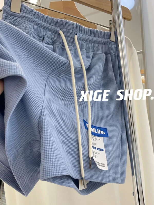 

Extra Large 300 Pou Men's Casual Sport orts Summer Thin American Loose Straight Leg Wide Leg Hot Pants mid High Waist ...