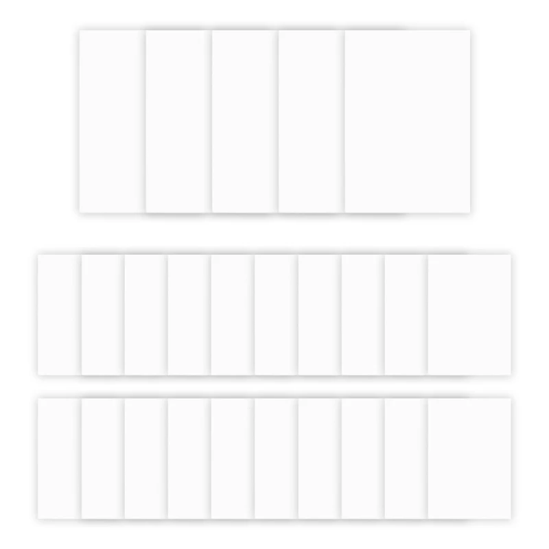 

652F Multipurpose Craft Paper Rigid Texture For Engraveds Pendants Table Decoration