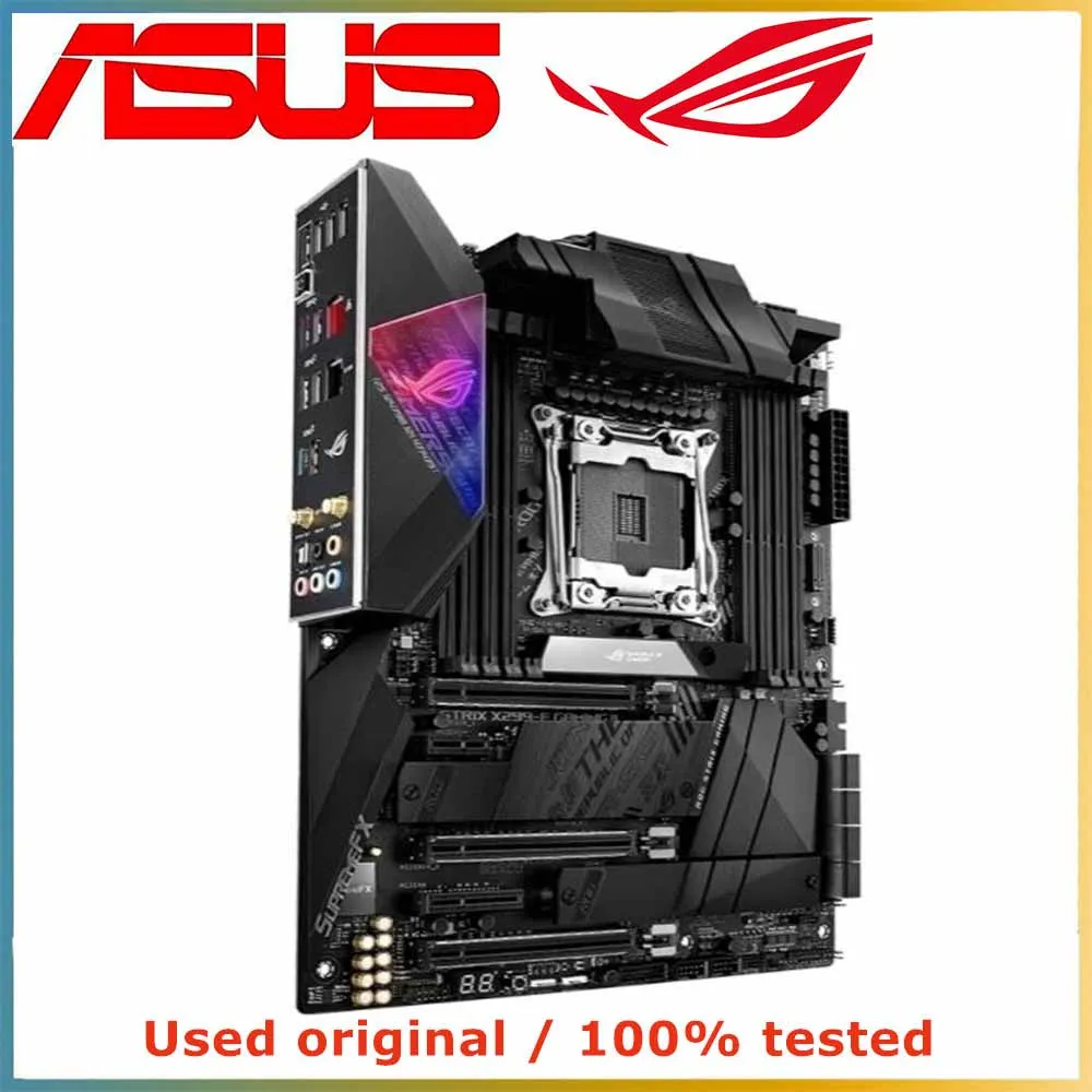 ASUS ROG STRIX X299-E GAMING II Motherboard Socket 2066 Intel X299 DDR4 128GB M.2 Support Core I9-10900X I9-9960X I9-10980XE