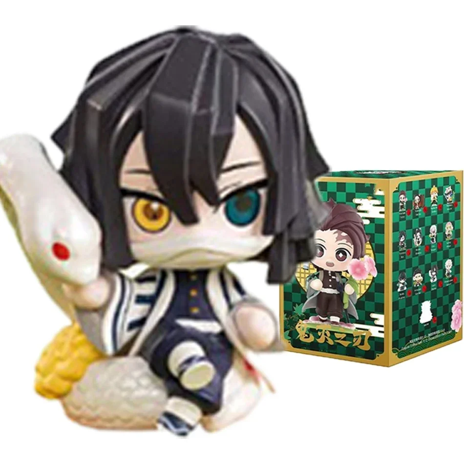 Demon Slayer Tanjiro Kamado Nezuko Anime-Cartoon-Figur Blindbox Kreative Personalisierte Statue Modell Ornament Überraschungsgeschenkbox – Detail 11