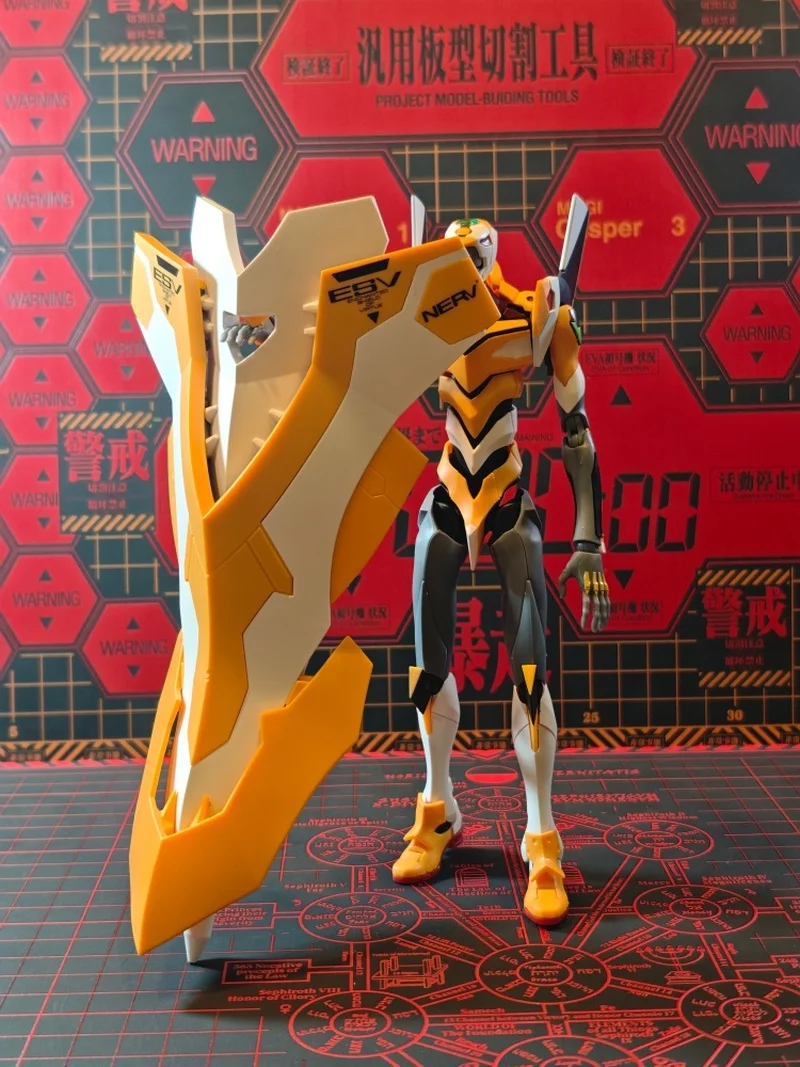 【En stock】Bloks Neon Genesis Evanglion versión legendaria Unidad 00 modificado Dx Deluxe Edition Anime Robot modelo de plástico regalo