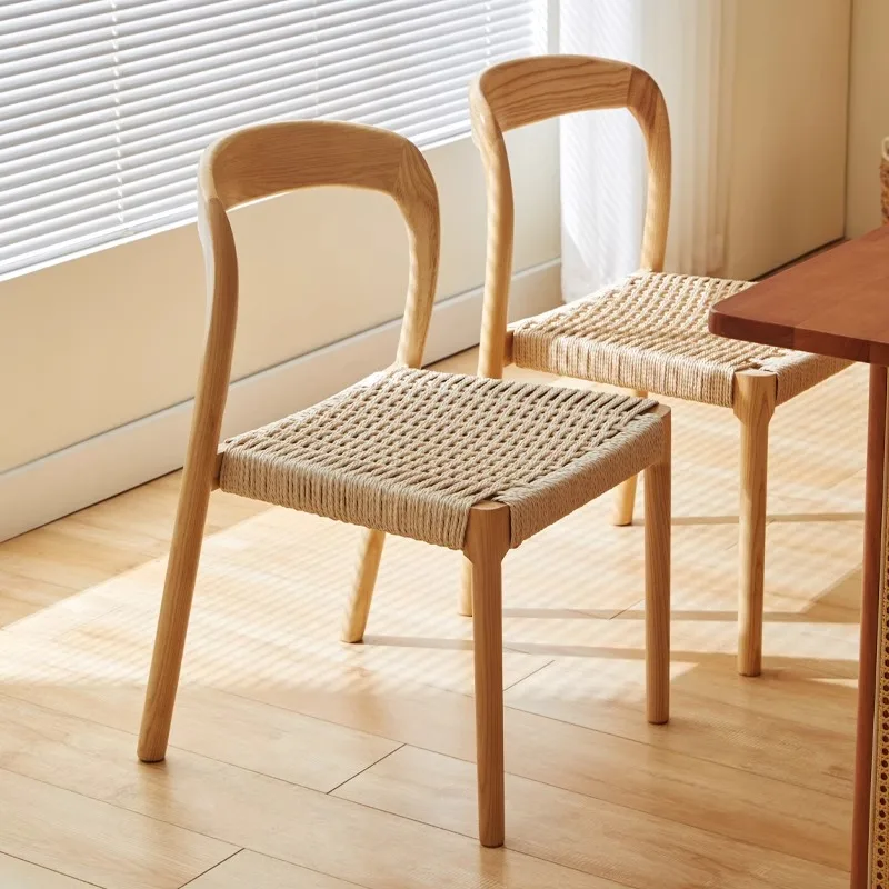 

Waterproof Stylish Dining Chairs Designer Hotel Aesthetic Nordic Dining Chairs Bedroom Simple Sillas Para Comedor Furniture