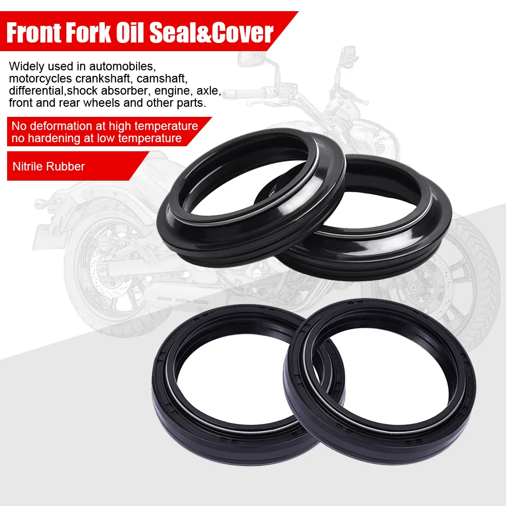 41x53x8 41 53 41*53 Front Fork Damper Oil Seal Dust Seals Cover For Kawasaki Z800 Z800e GPZ800 Z GPZ 800 GPZ900 GPZ900R GPZ 900