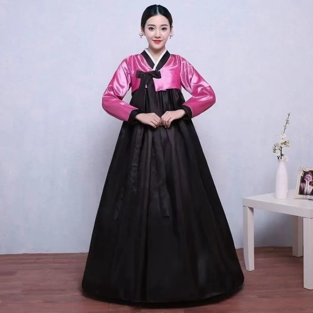 الصينية Hanfu العرقية نمط تأثيري ازياء مرحلة الرقص ارتداء الشارع الشهير فستان حفلة عتيق ملابس النساء الملابس الأنيقة #4