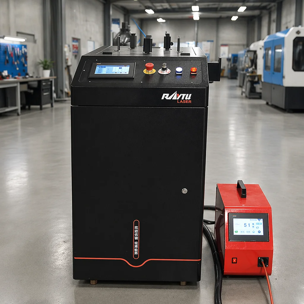 ATU&UTVRaycus 4-1New Portable 1500W/2000W/3000W Auto Wire Feeder  Cypcut Control System Multi-Beam Handheld Fiber Laser Welding