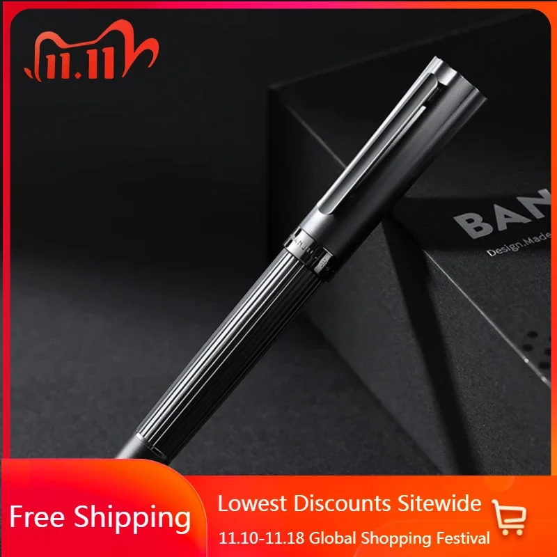 

New BANJU Ferris Wheel Series Gel Pen 0.7mm Black Luxury Business Stationery Writing Pens Office Supplies School Rollerball Pen