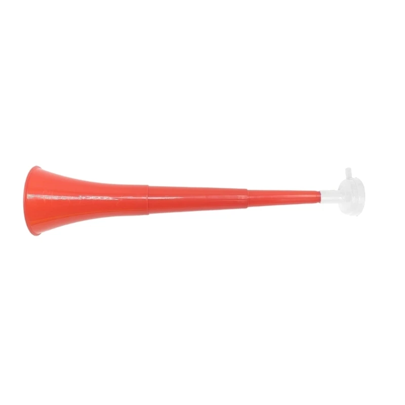 School Rally Cheer Horn Telescoping Cheer Horn for Team Support and Fan Sections, Three-Section Plastic Horn for School 4XBB