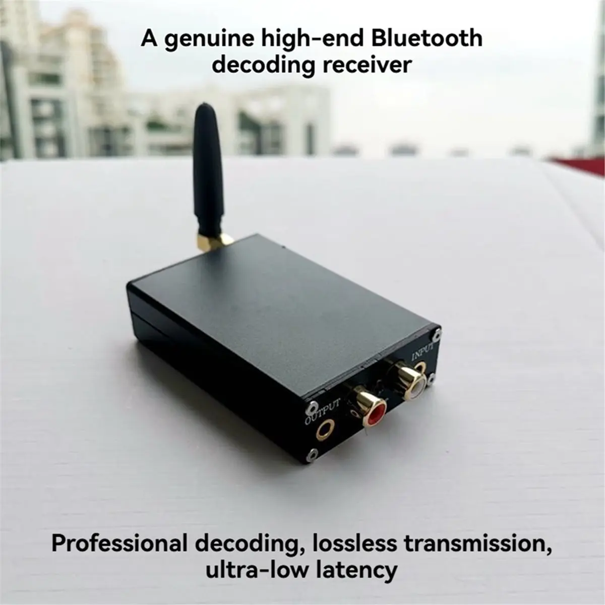 Digital Essentials Audiophile-Grade Lossless Bluetooth 5.1 Receiver Adapter, Professional Old Audio Modified Bluetooth Receiver