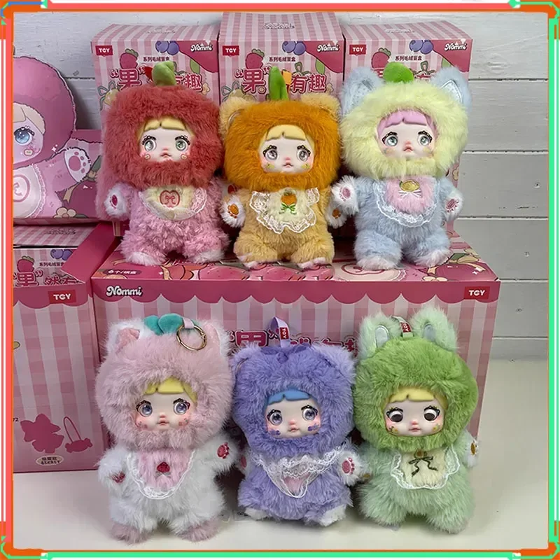 

Nommi 3rd Gen Fun Series Blind Box Toy Cute Vinyl Face Plush Bag Pendant Surprise Gift for Girls Collectible Trendy Holiday