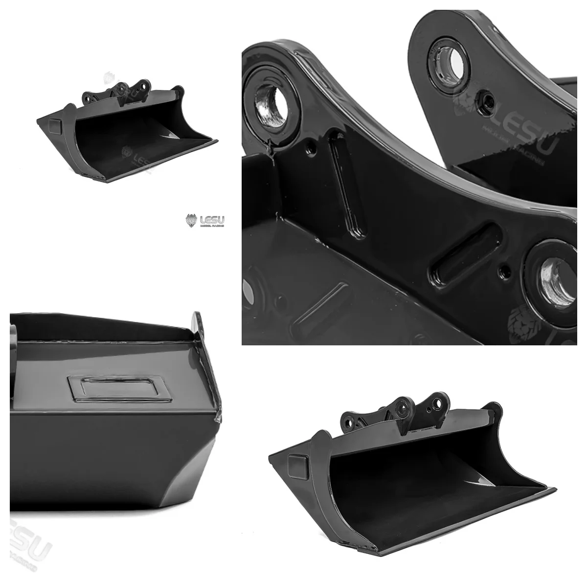 

1/14 LESU RC гидравлический экскаватор металлический широкий ковш C0069-C для Aoue ET35 B0006 экскаватор с дистанционным управлением модель автомобиля часть