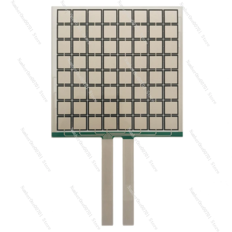 

M0808MS Matrix Distributed 8x8 Flexible Thin Film Pressure Sensor Varistor Strain Gauge Tactile Sensing