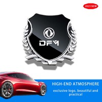 Car Side Modification Sign Triangular Metal Sticke For Dongfeng DFM A30 K01 K02 H30 S30 Forthing 4 SX6 AX7 T5 EVO Accessories