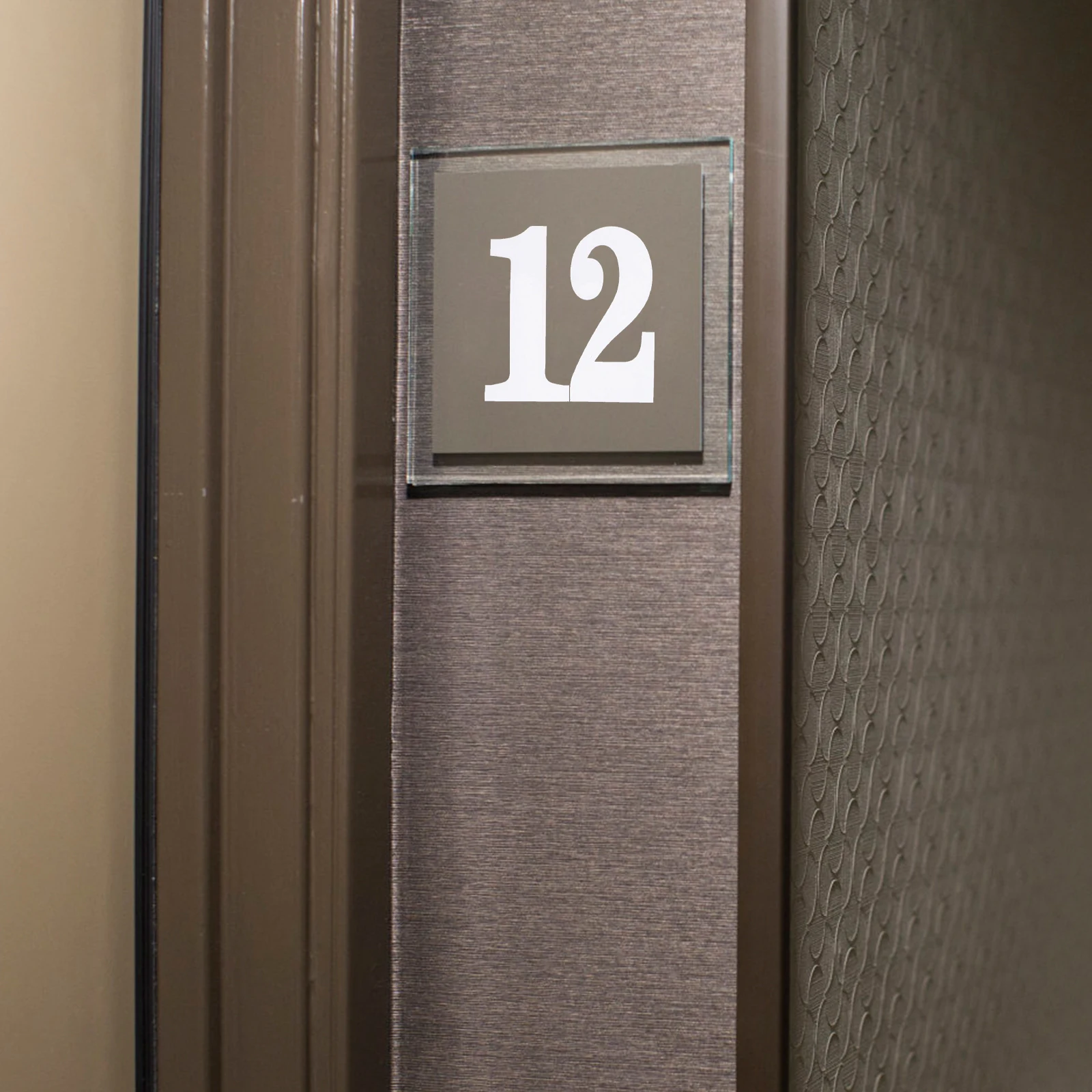 

5 Sheets Digital Stickers Mailbox Numbers outside Address Outdoor Pvc for Reflective