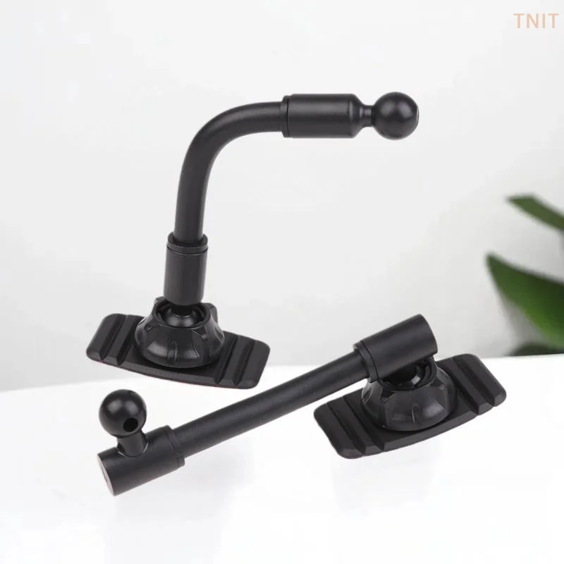 [J] 1 Set Car Dashboard Windshield Cellphone Mount Stand 17mm Ball Head Arm Base For Car Phone Holder Nano Glue Sticker Base