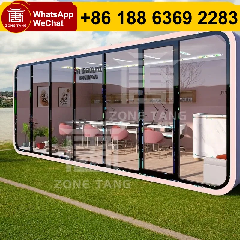 

Container Home Prefabricated Houses Luxury New Mobile Home Prices Apple Capsule House Labor House Capsule Tiny House Dining Room