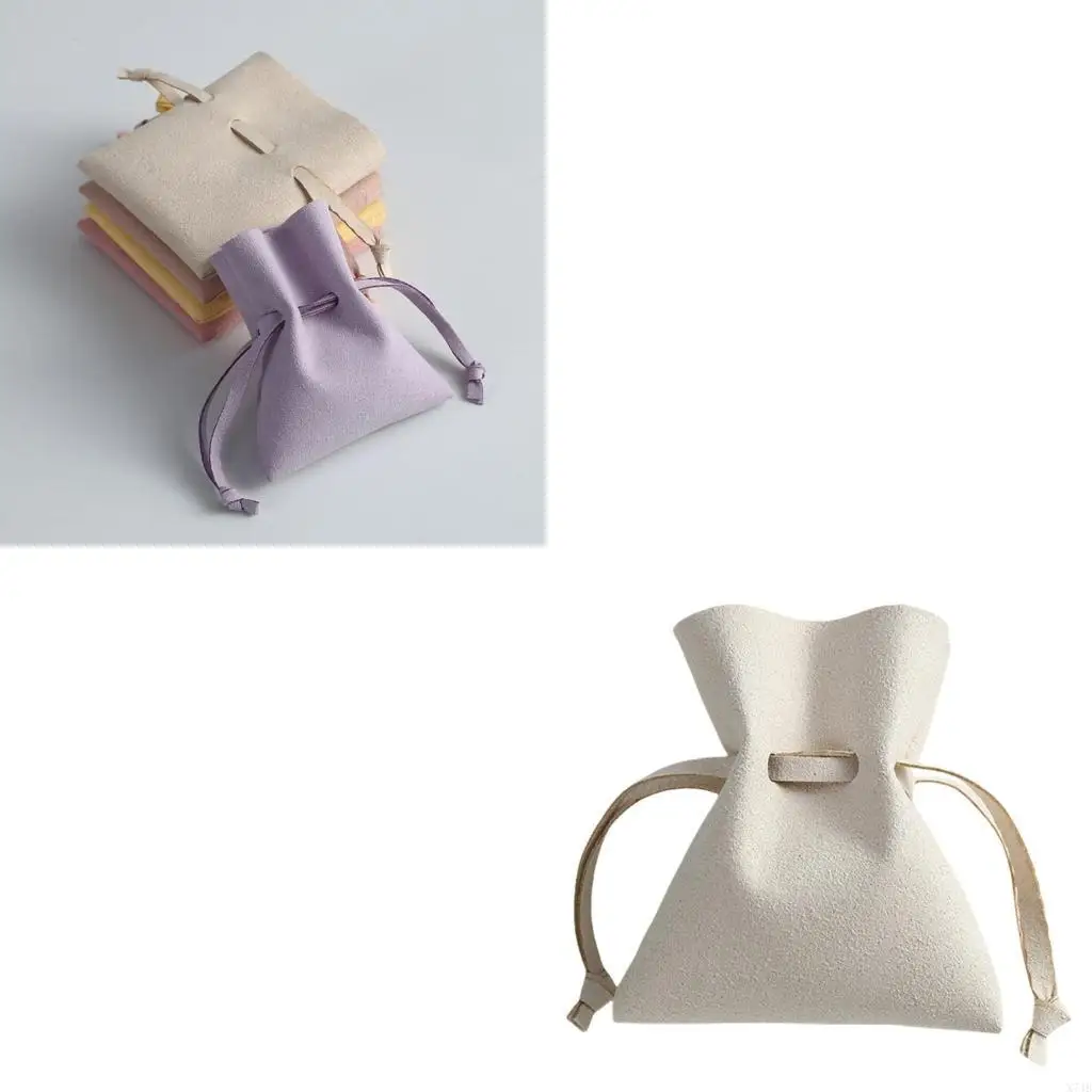 حل تغليف المجوهرات مع صندوق متعدد الألوان وحقيبة جلدية ومنظمات لعرض الأقراط وملمس جلدي للإكسسوارات #1