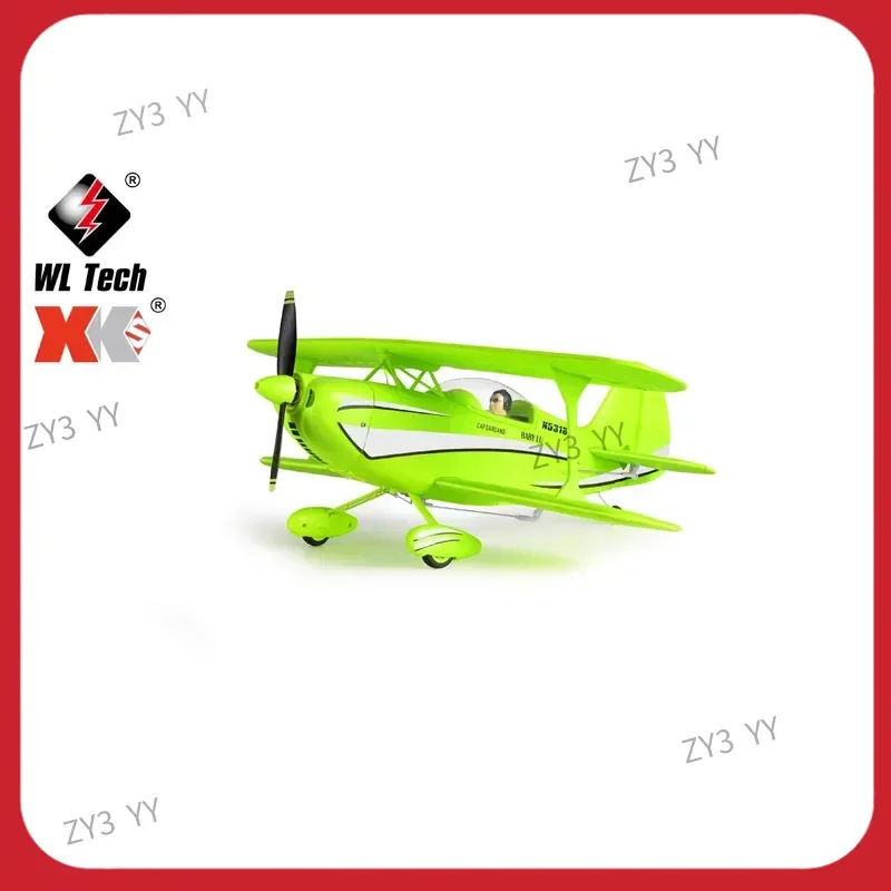A310 WWII Beech D17S Double Wing RC Aircraft High Simulation Brushless Motor 3D/6G Gyroscope Remote Control Model Aircraft