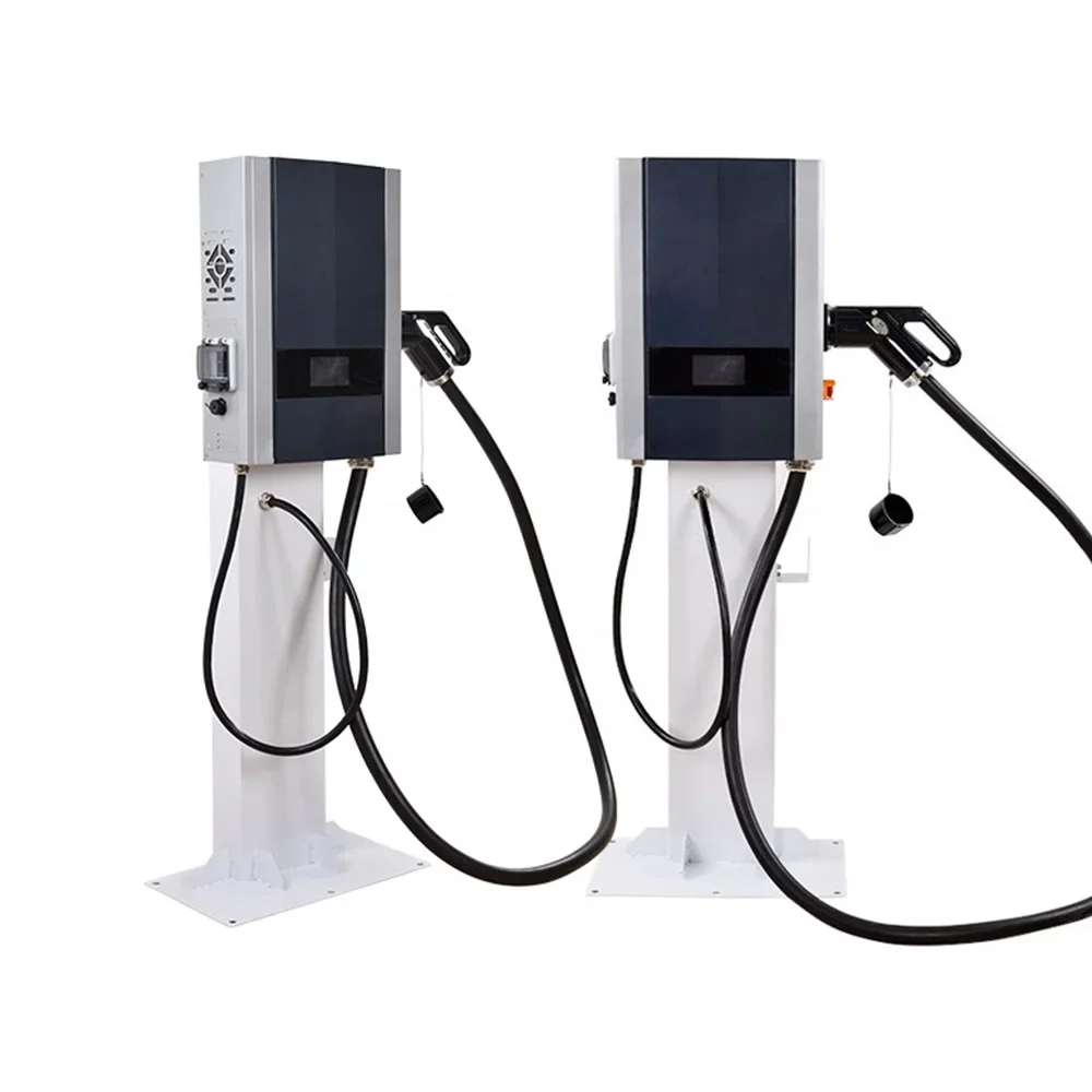 Chargeur rapide CC de niveau 3 pour véhicule électrique, station de charge pour VW ID6, 40KW, GBT, CCS, normes de prise CHAdeMO, moderne