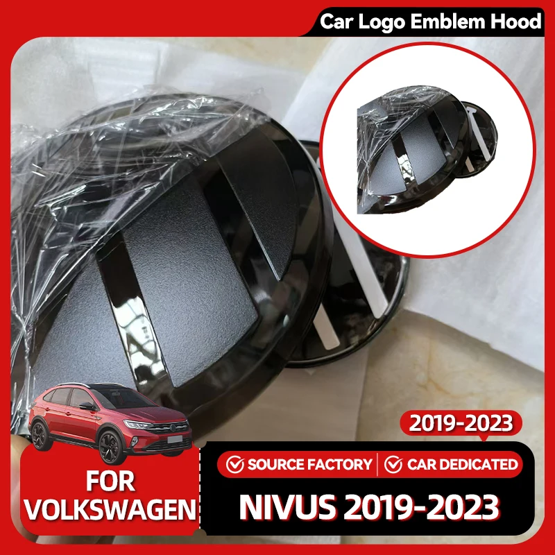

2026 Новые эмблемы, 2 шт., 137 мм, 90 мм, значок передней решетки автомобиля, задняя эмблема, крышка, наклейка с логотипом для Nivus 2019 2020 2021 2022 2023