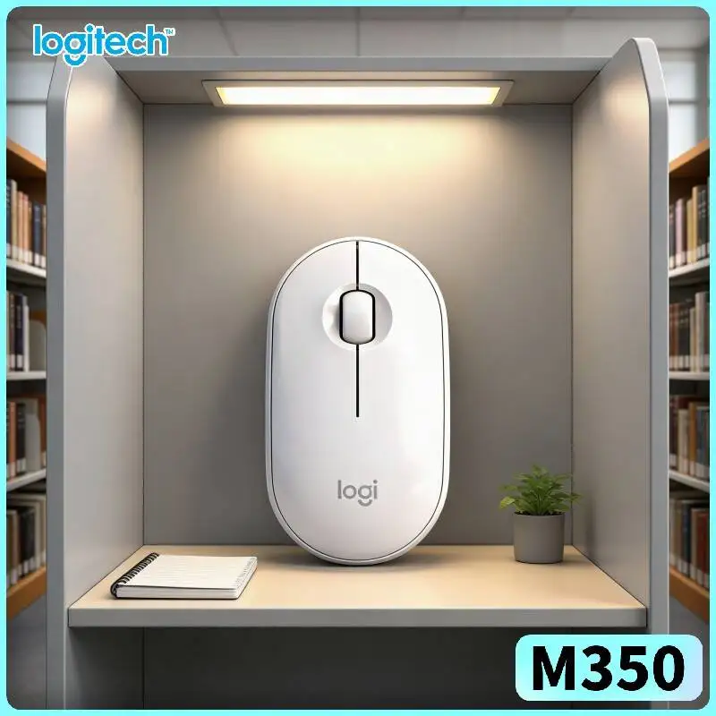 Logitech M350 Travel Optical Mouse - Slim Body, Silent Scroll, Bluetooth Connect, 77g Light, Business Trip Companion