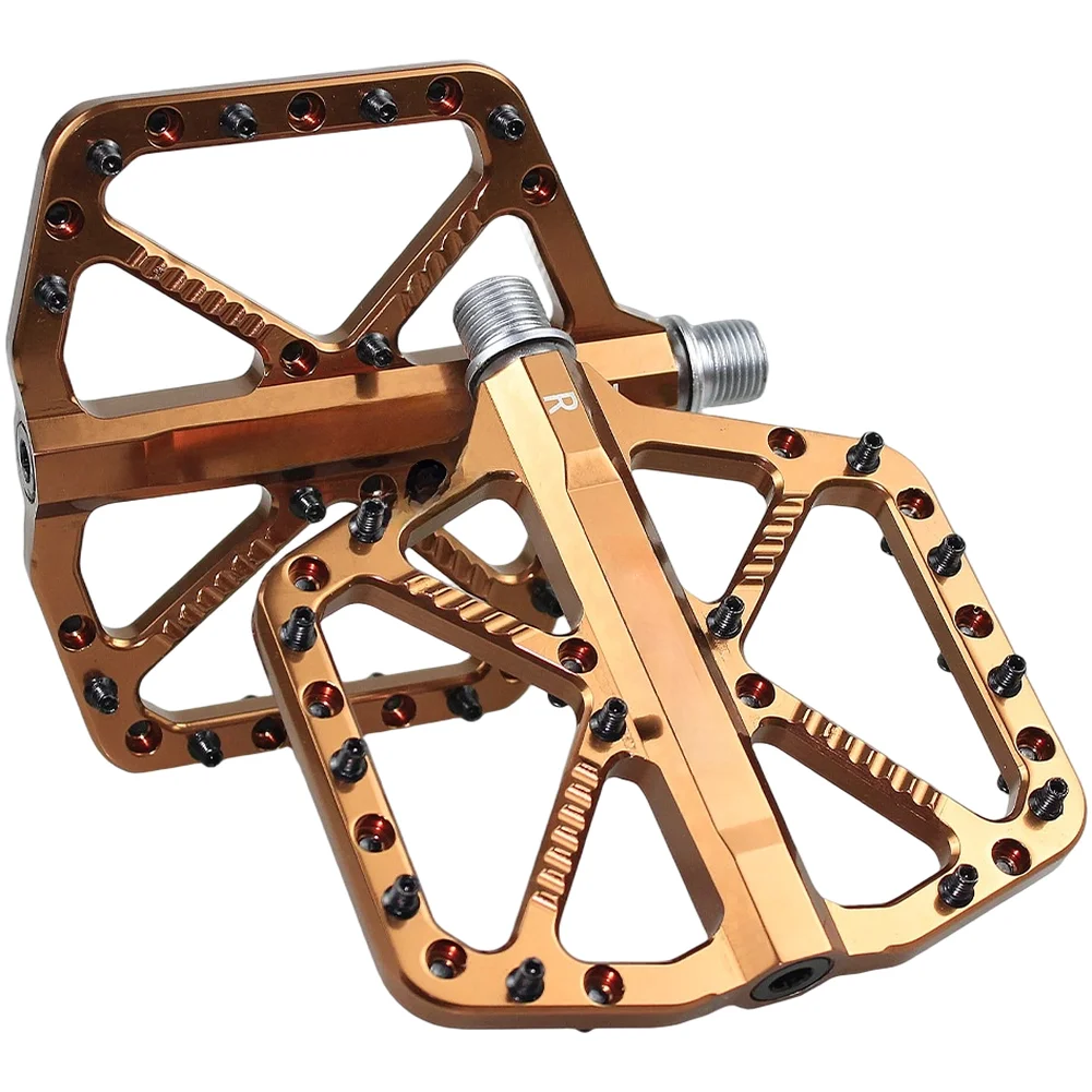 For Downhill for Mountain Biking Lightweight Cycling Pedals Downhill Bike Pedals For Intense Rides Aluminum Alloy Pedals