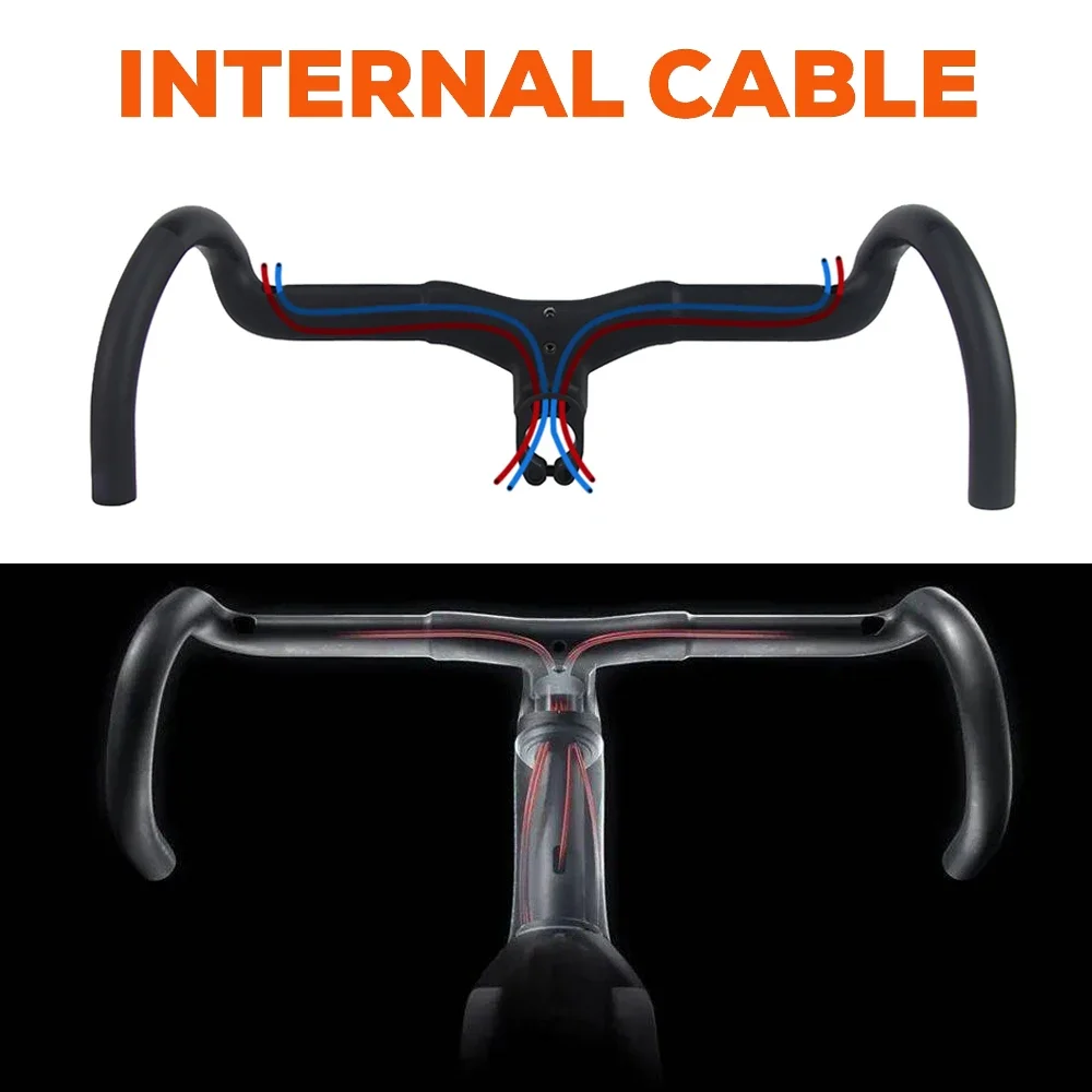 SYNCROS CRESTON IC SL X INTEGRATED COCKPIT Full Internal Cable Routing Road Bicycle Handlebar T1000 Carbon Gravel Cockpit Di2